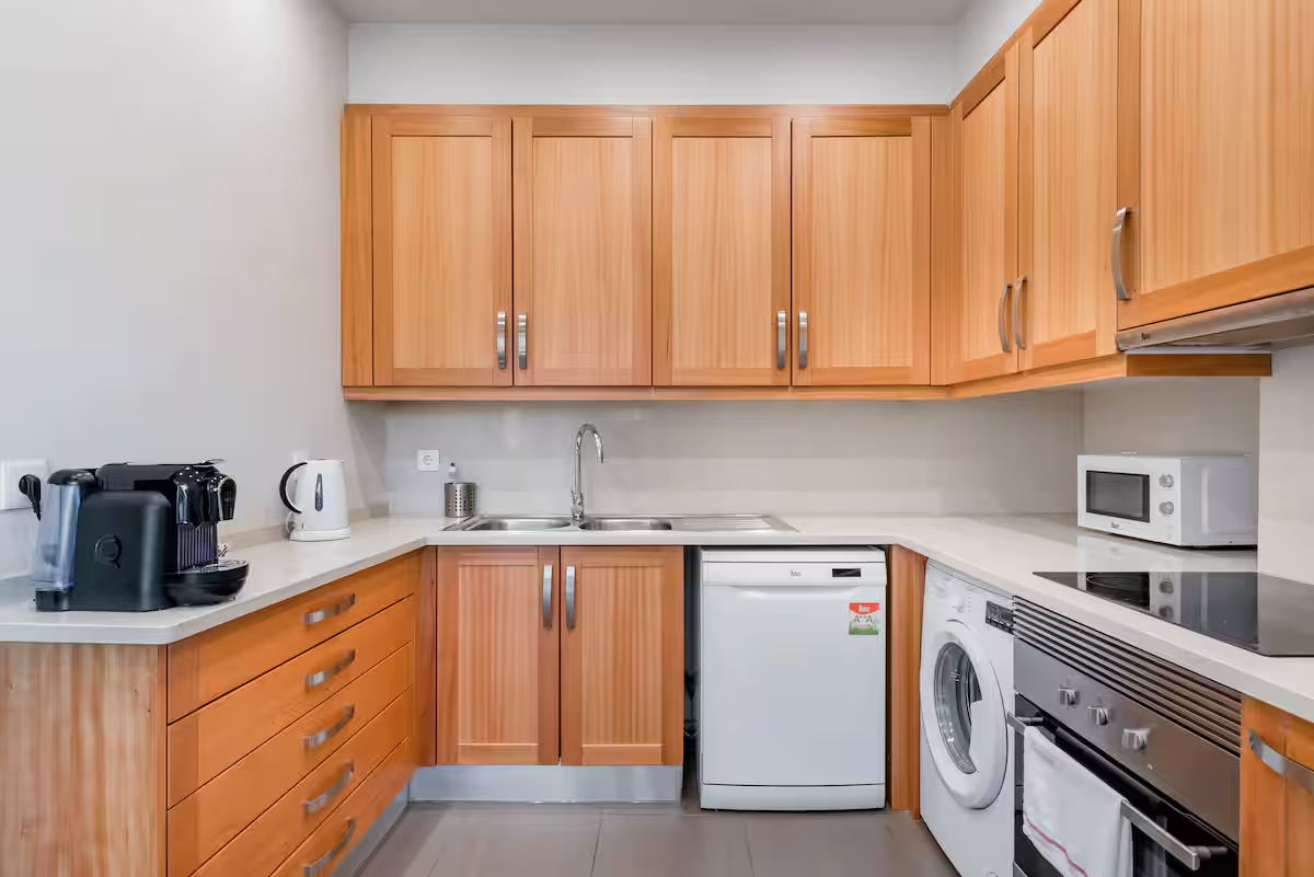 Fully equipped kitchen