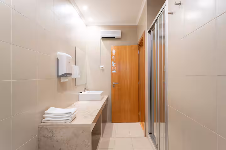 Private bathroom